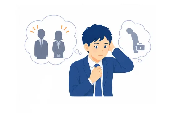 ビジネスマナーに自信がないのイメージ
