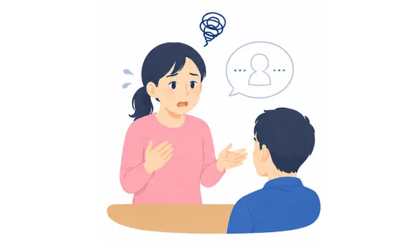 説明が苦手、話が伝わらないのイメージ