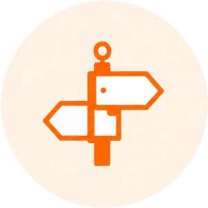 適職を知るプログラムのイラスト