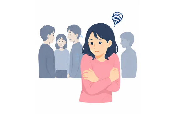 人間関係が続かない、人が怖い・信用できないのイメージ