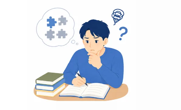 理解に時間がかかる、あいまいな表現が苦手のイメージ
