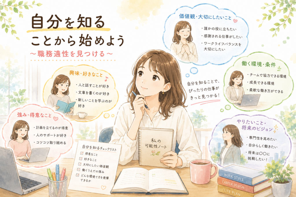 自分を知ることから始めよう
